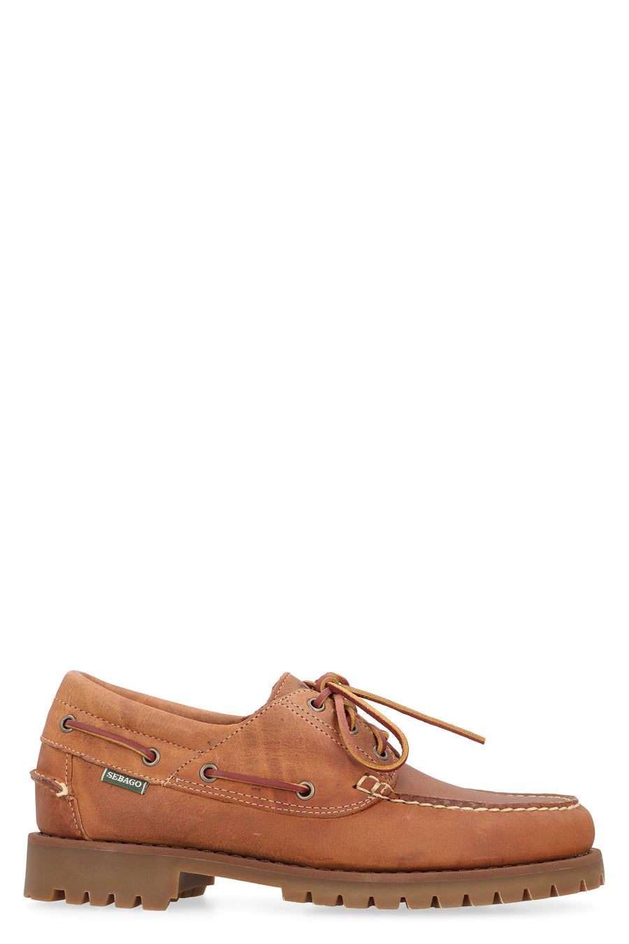 Lace-Up Shoes Acadia Brown Suede Leather