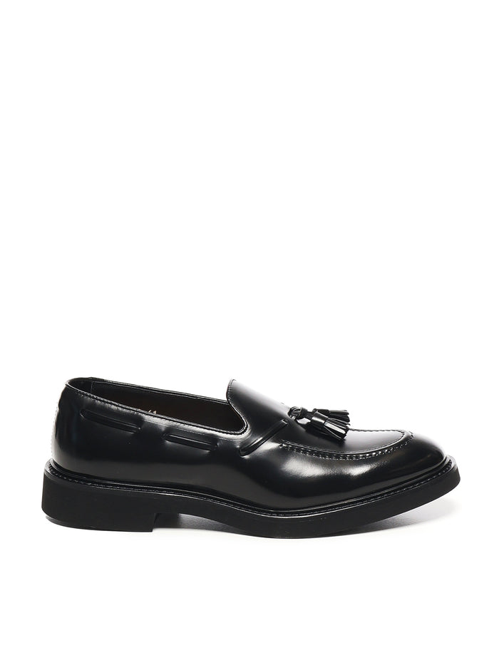 Doucals Flat shoes Black Calfskin