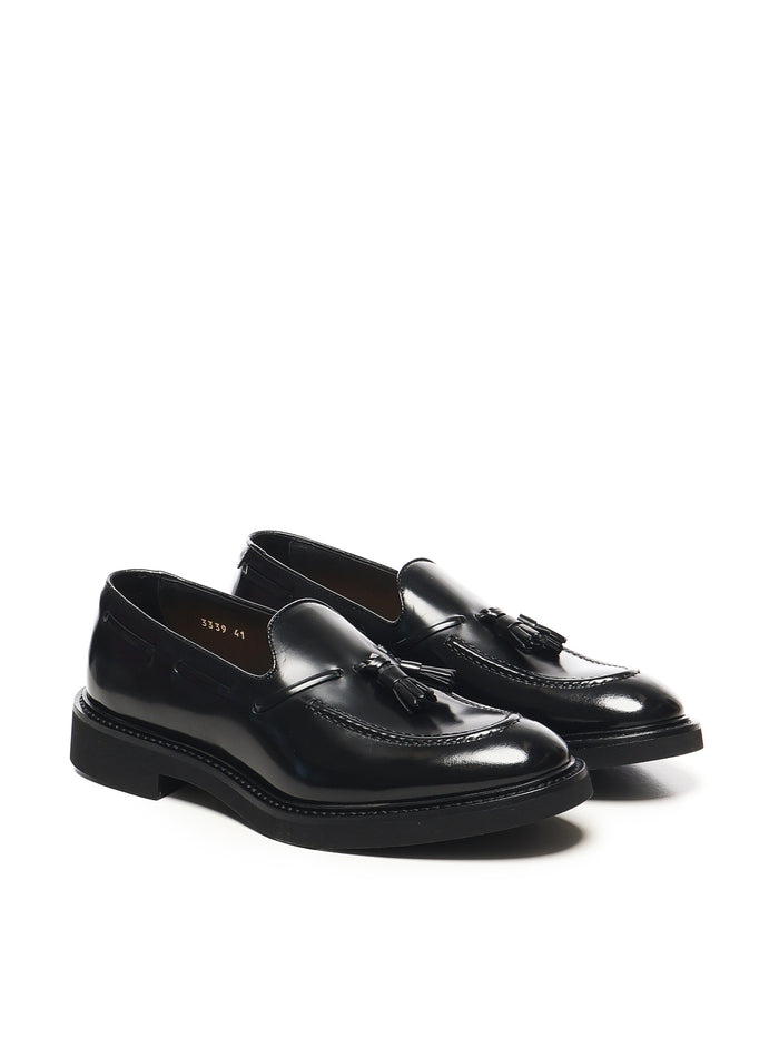 Doucals Flat shoes Black Calfskin