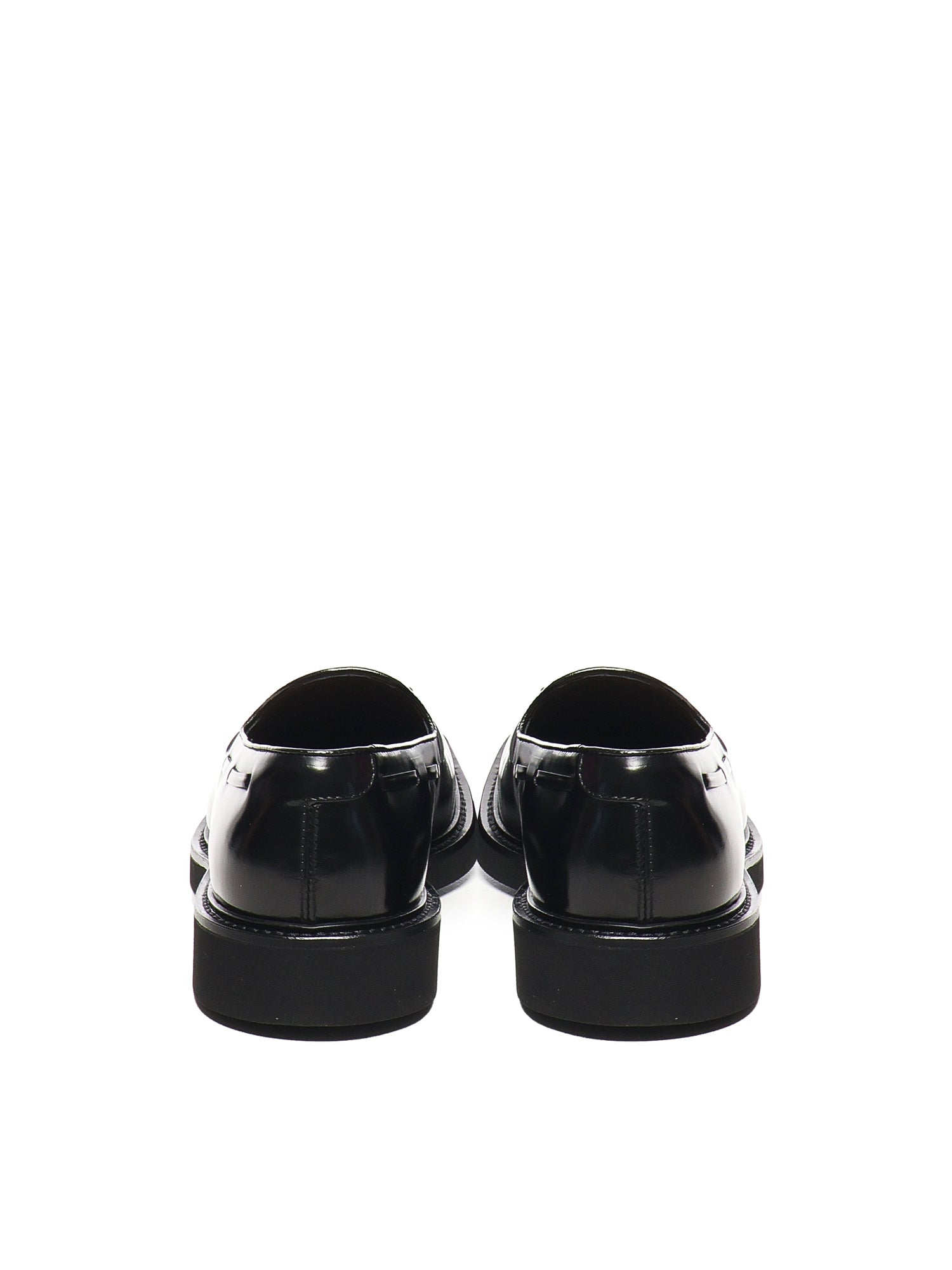 Doucals Flat shoes Black Calfskin