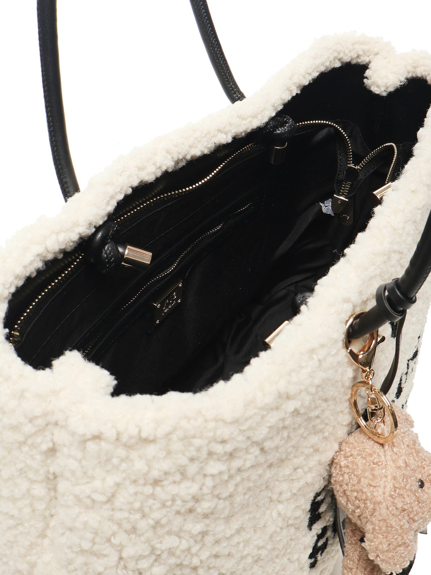 V° 73 Bags Ecru/black Polyester