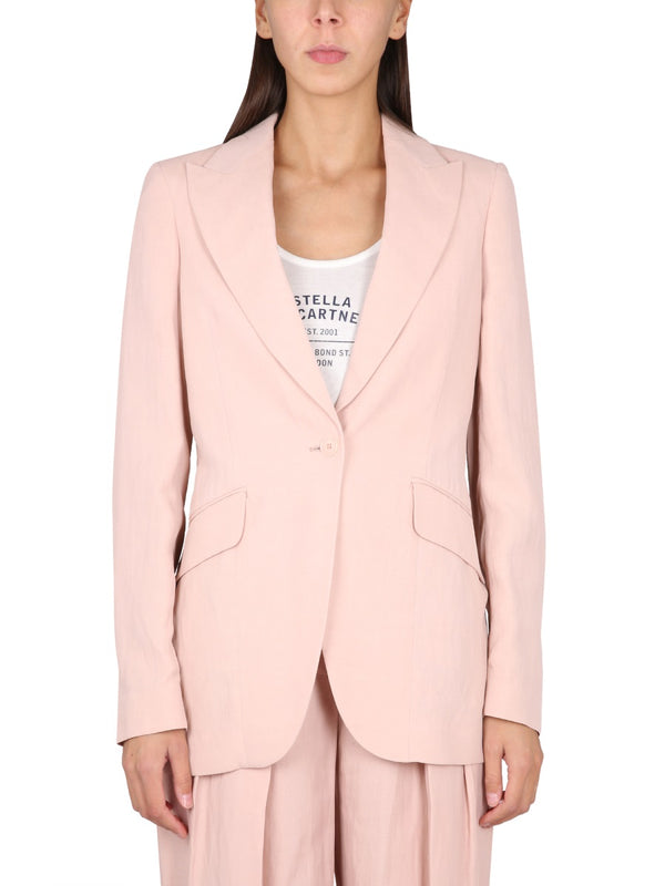 Tailored Jacket Pink Viscose