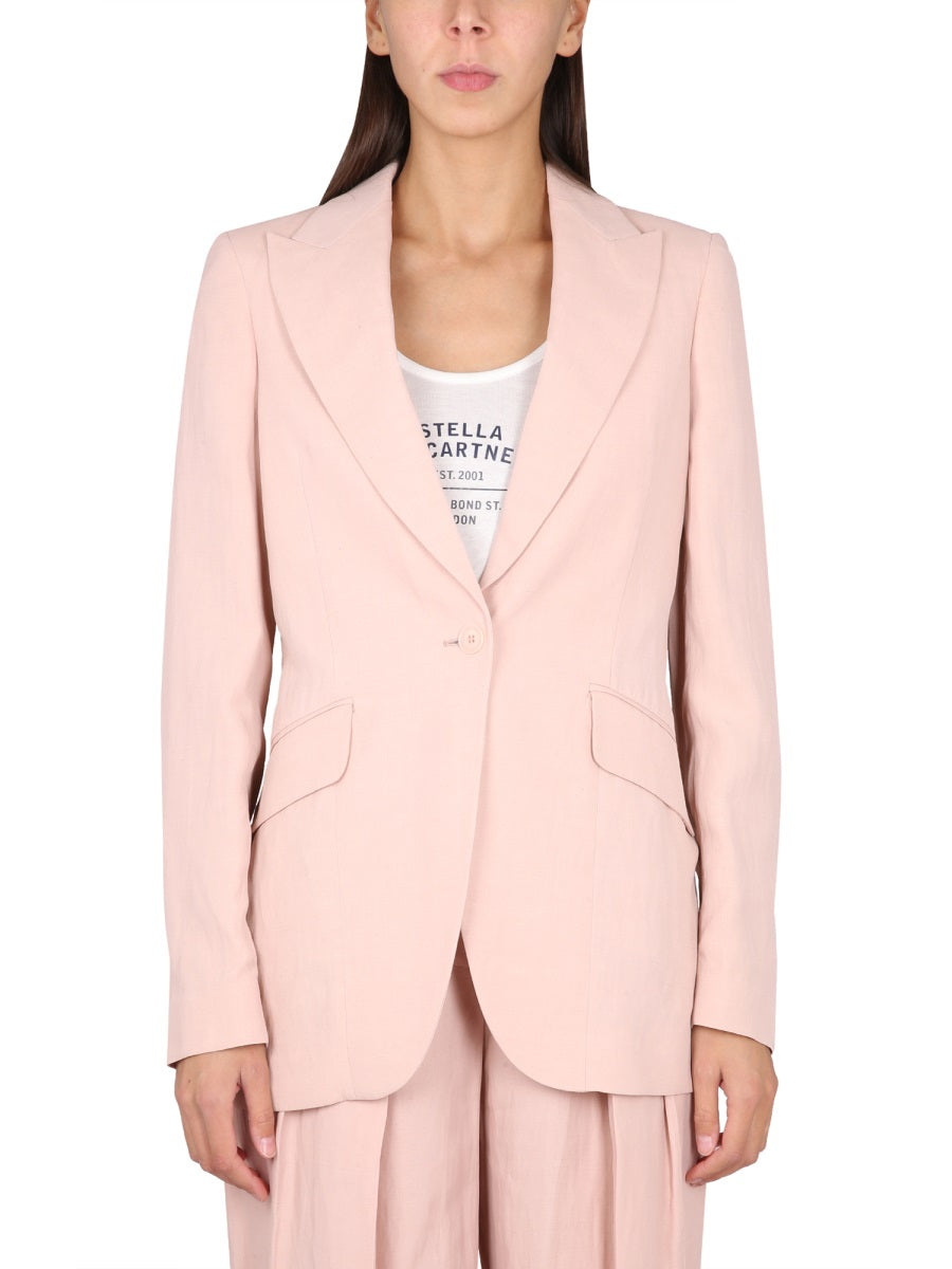 Tailored Jacket Pink Viscose