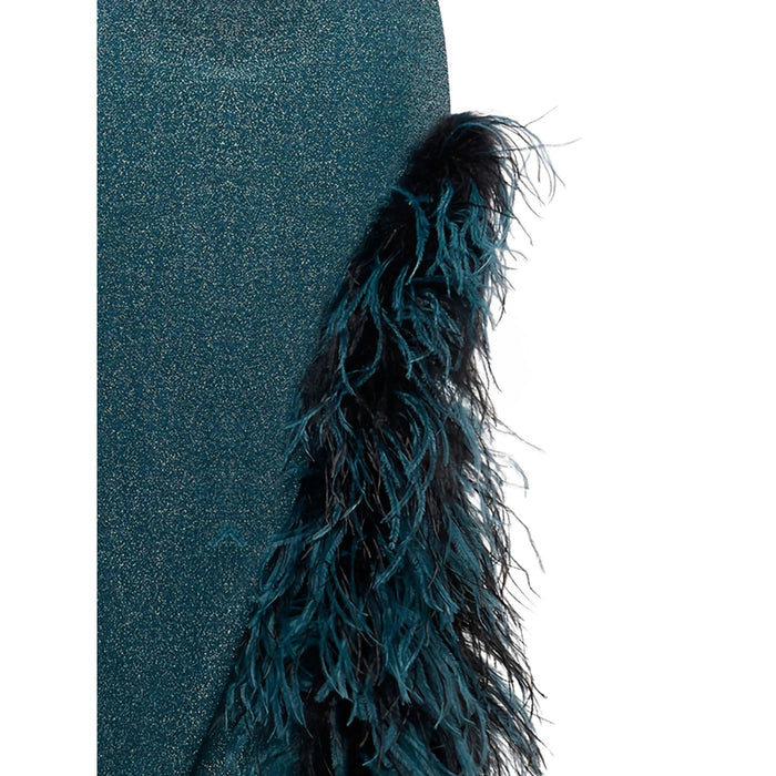 Dress Oséree Blue Feather: 100