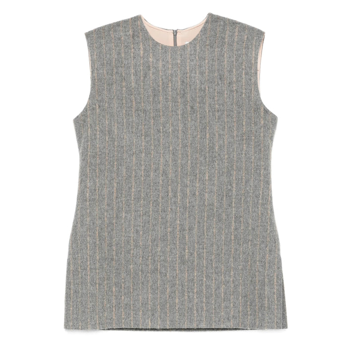 Top Carven Grey Fabric: 100. Tops