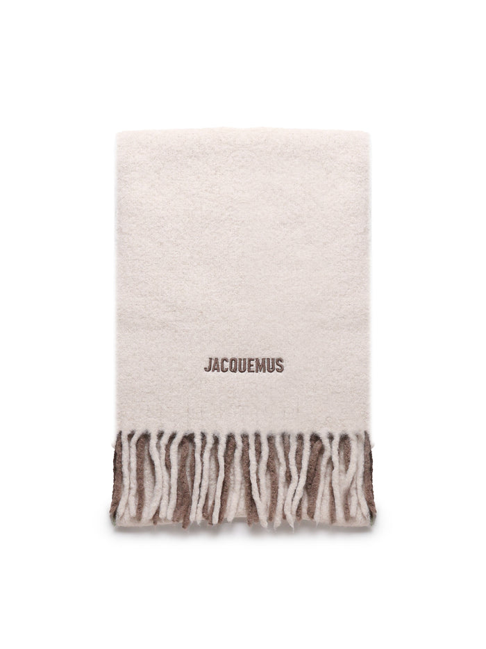 Jacquemus Scarfs Multi-beige Alpaca Wool