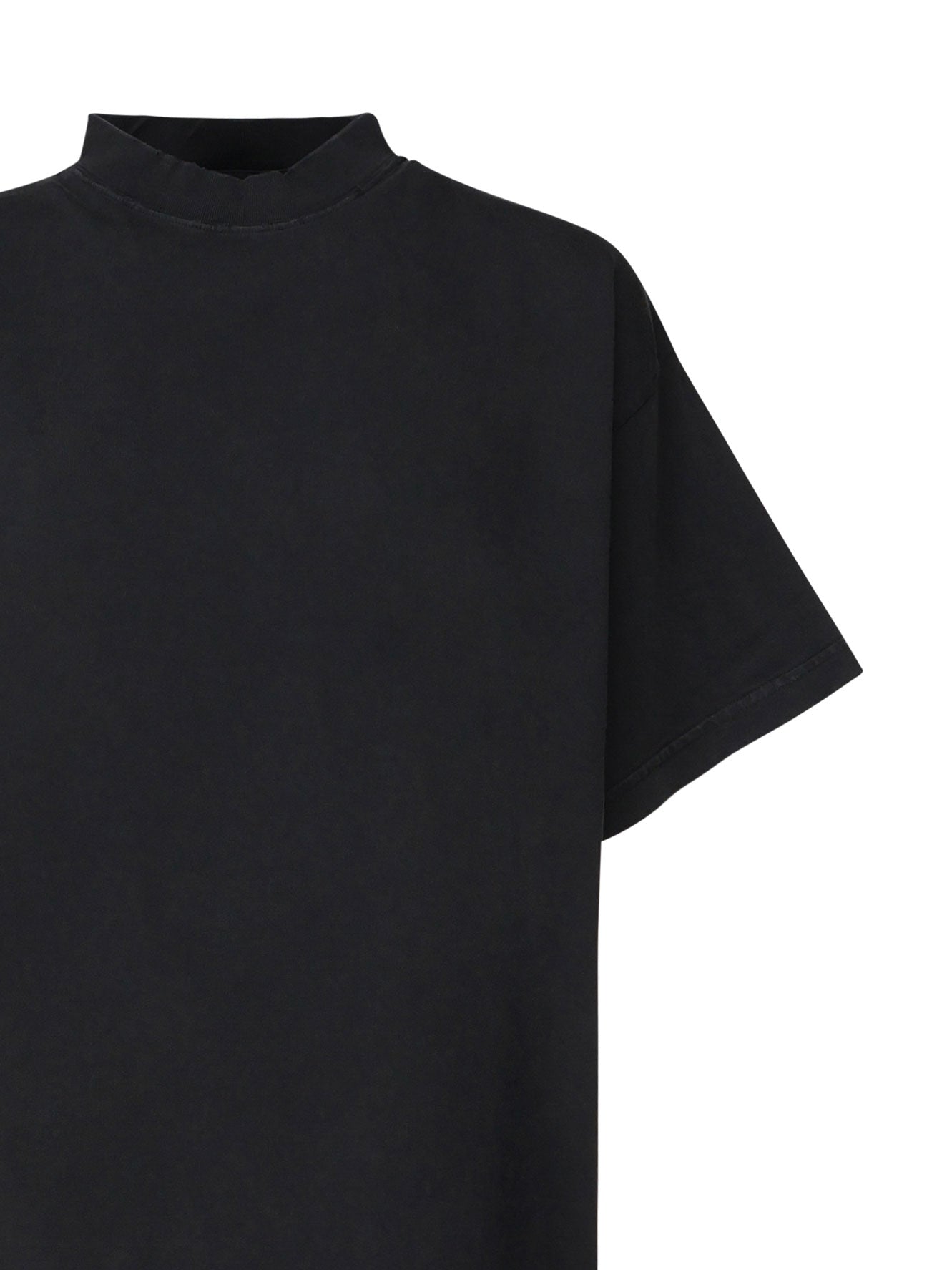 Balenciaga T-shirts and Polos Black Cotton