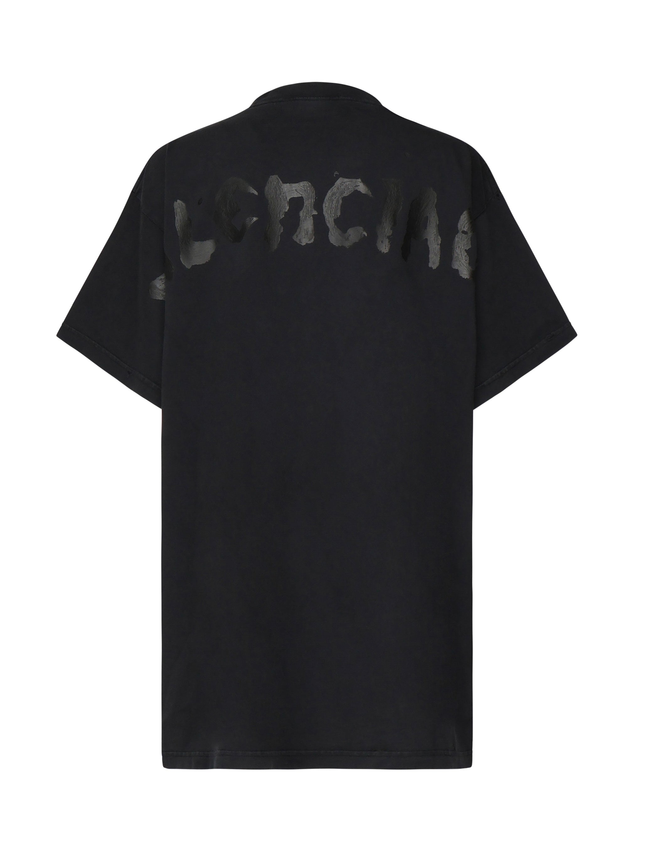 Balenciaga T-shirts and Polos Black Cotton