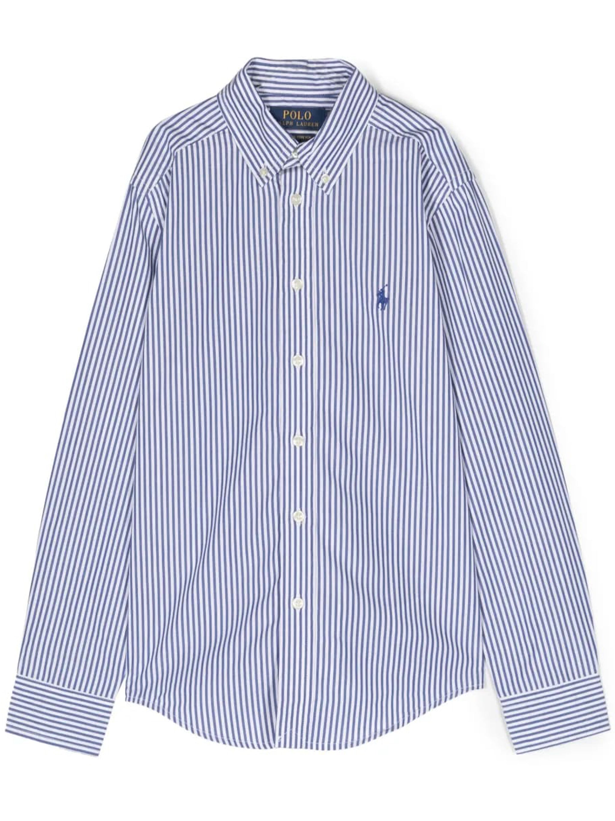 Shirt Blue Camicia