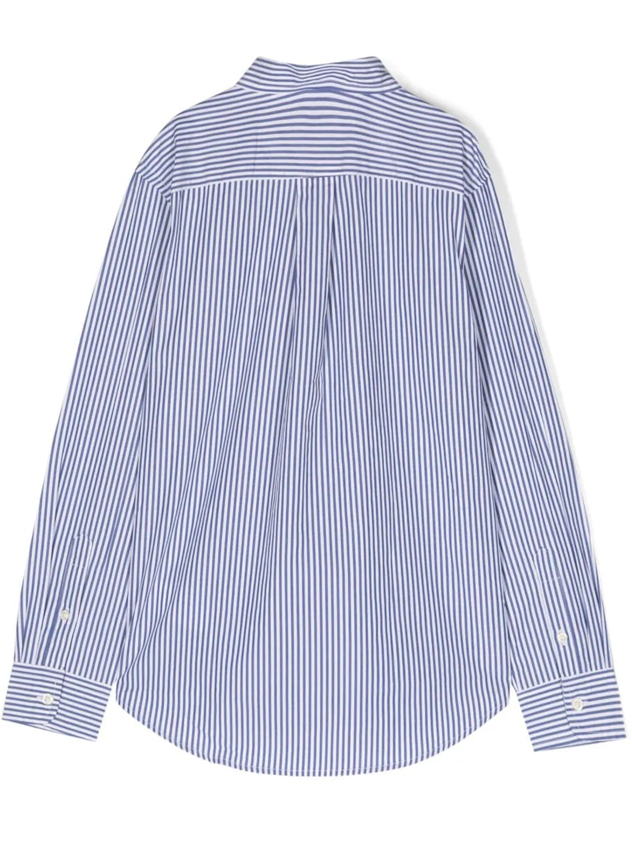 Shirt Blue Camicia