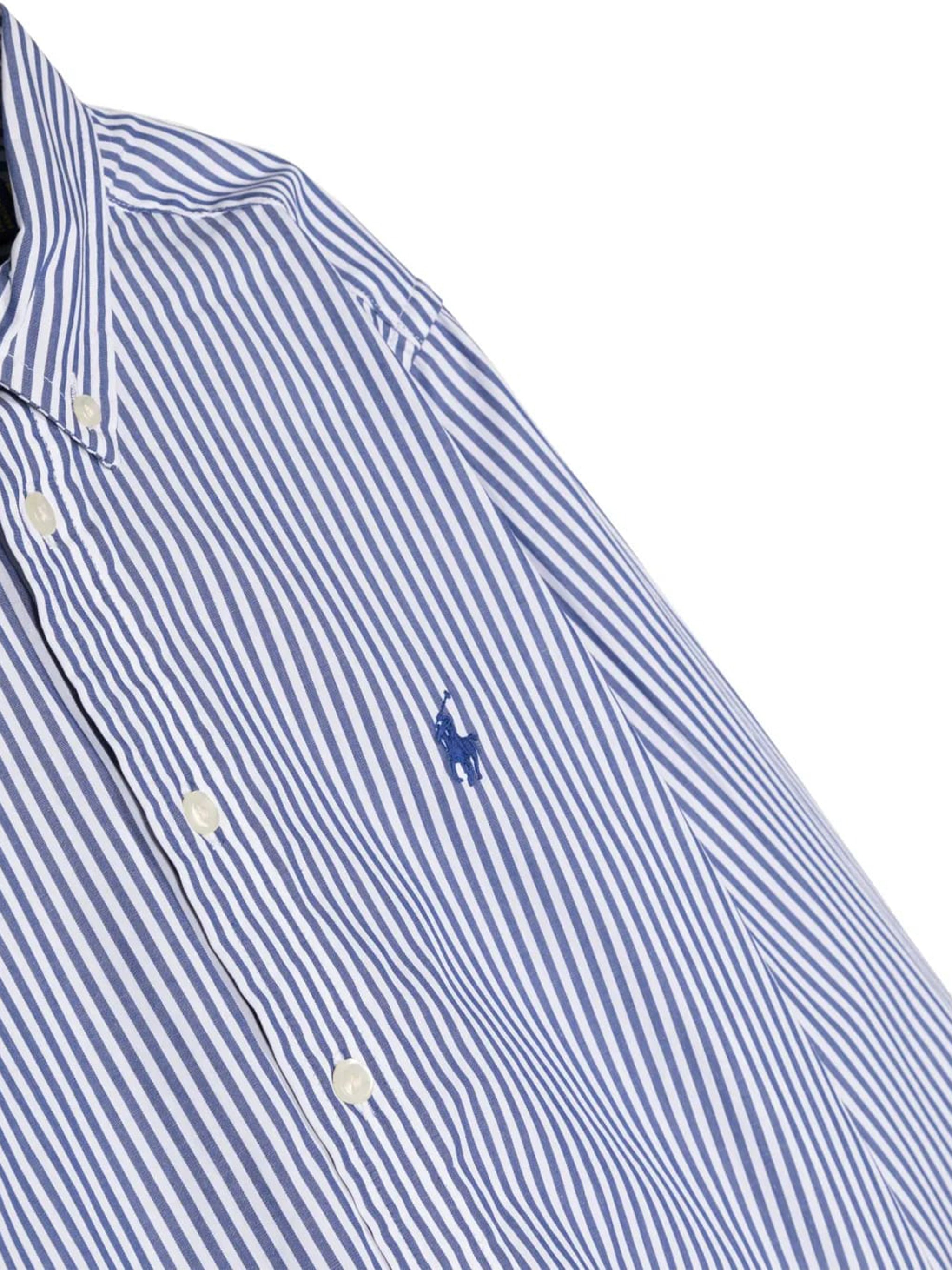 Shirt Blue Camicia