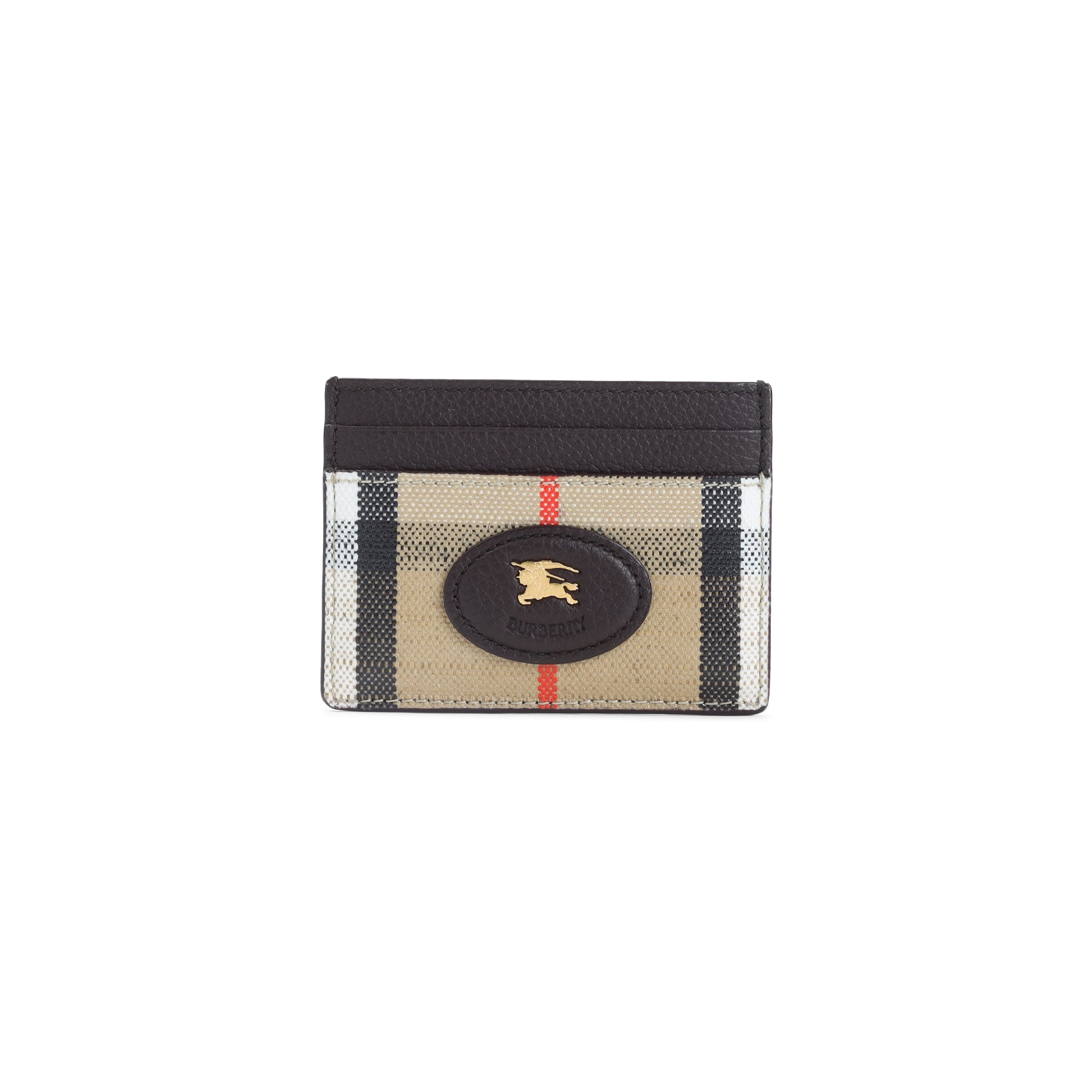 Highlands Card Case Nude & Neutrals Linen Calf Leather Smallleathergoods