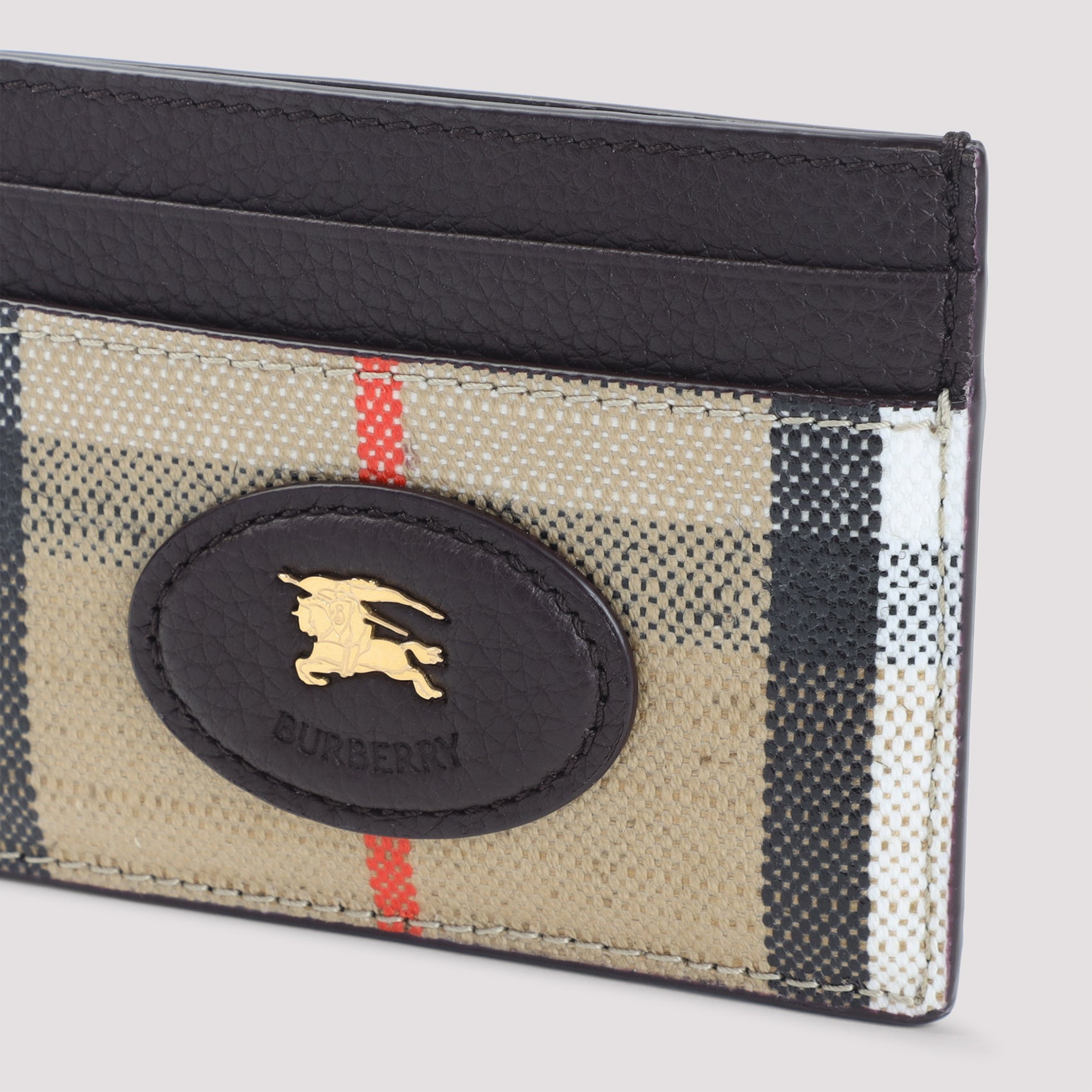 Highlands Card Case Nude & Neutrals Linen Calf Leather Smallleathergoods
