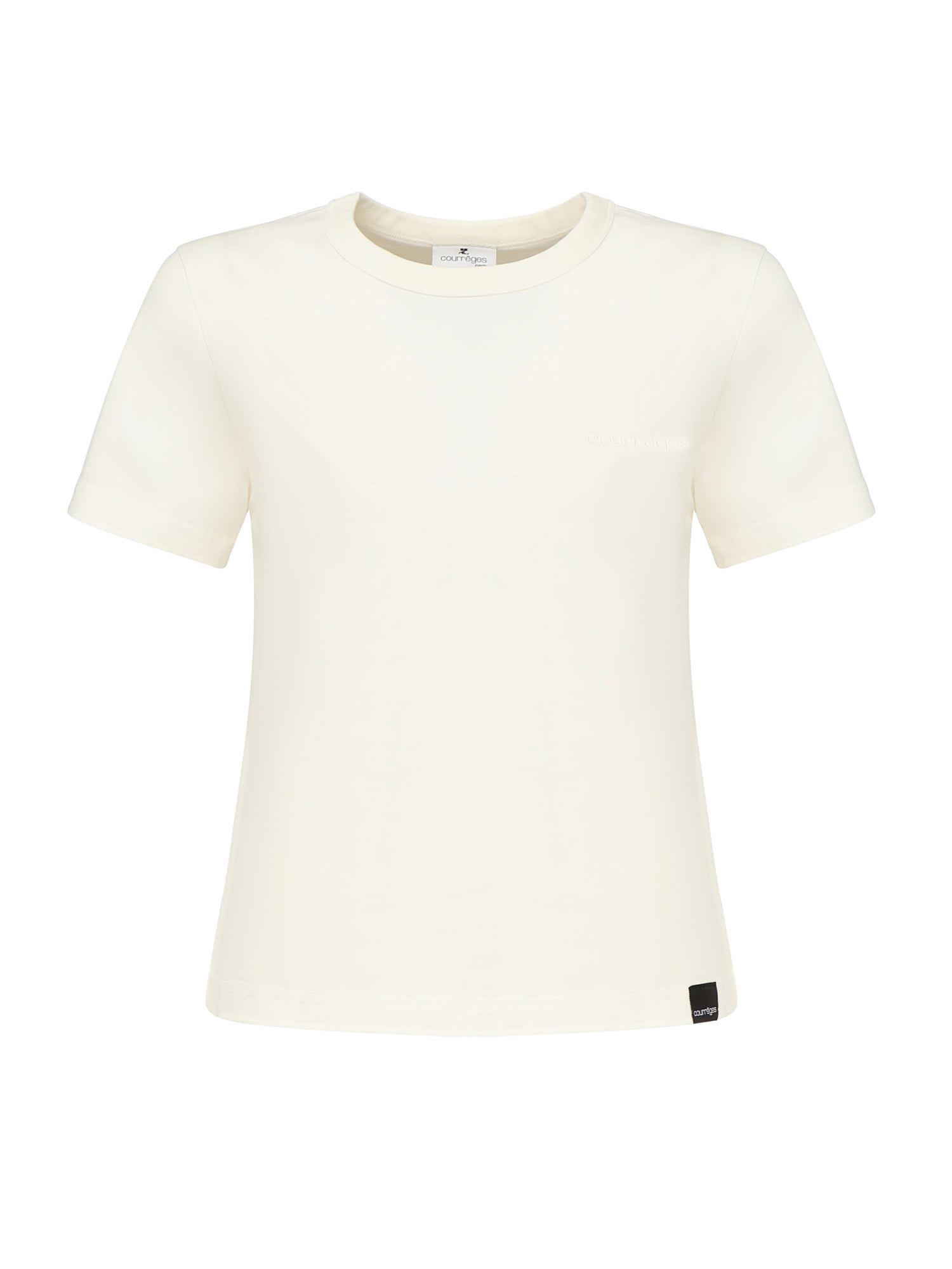Courreges T-shirts and Polos Heritage White Cotton