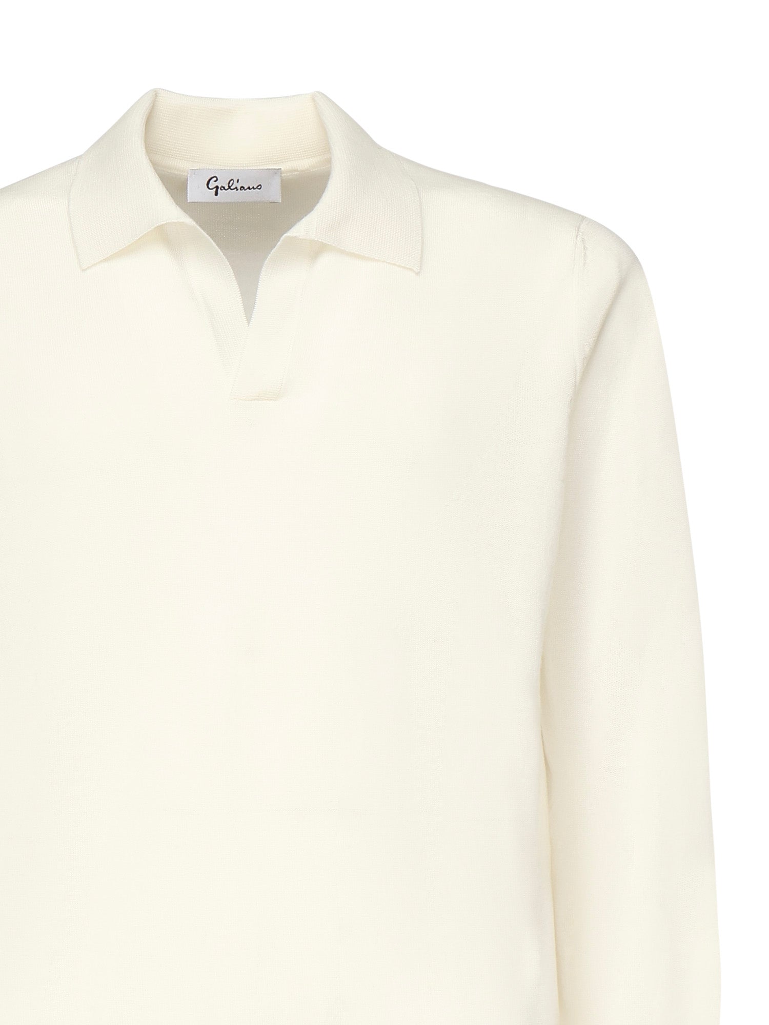 GALIANO Sweaters White Virgin Wool