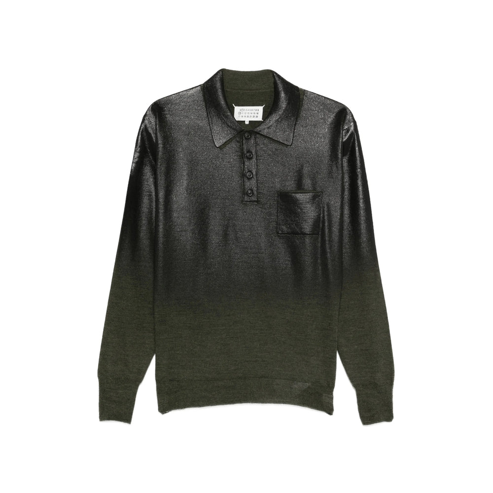 Sweater Maison Margiela Green Polyamide: 20