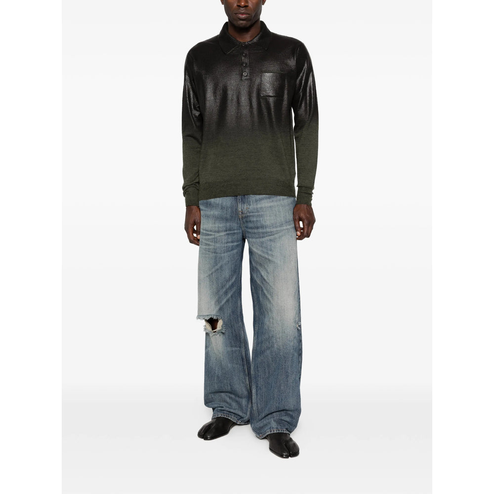 Sweater Maison Margiela Green Polyamide: 20