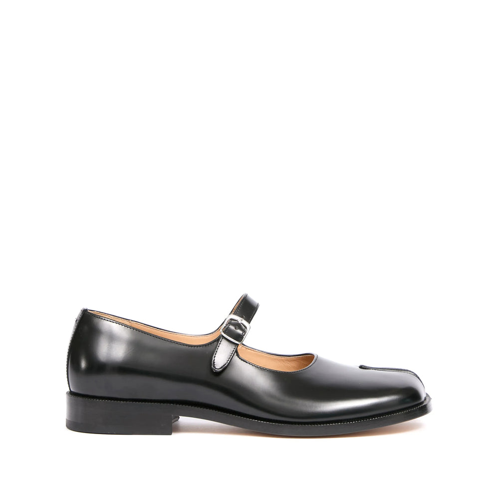 Shoe Maison Margiela Black Calf Leather: 100