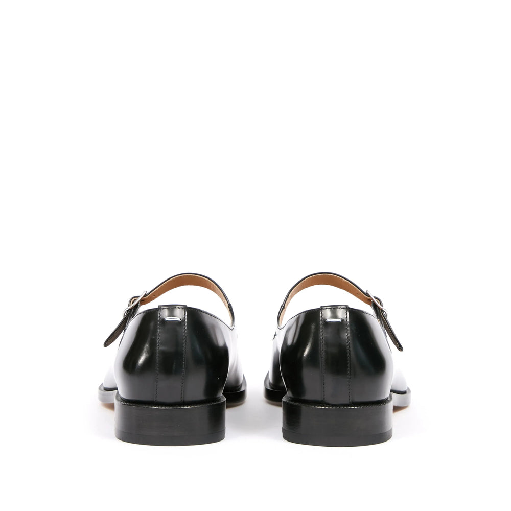 Shoe Maison Margiela Black Calf Leather: 100