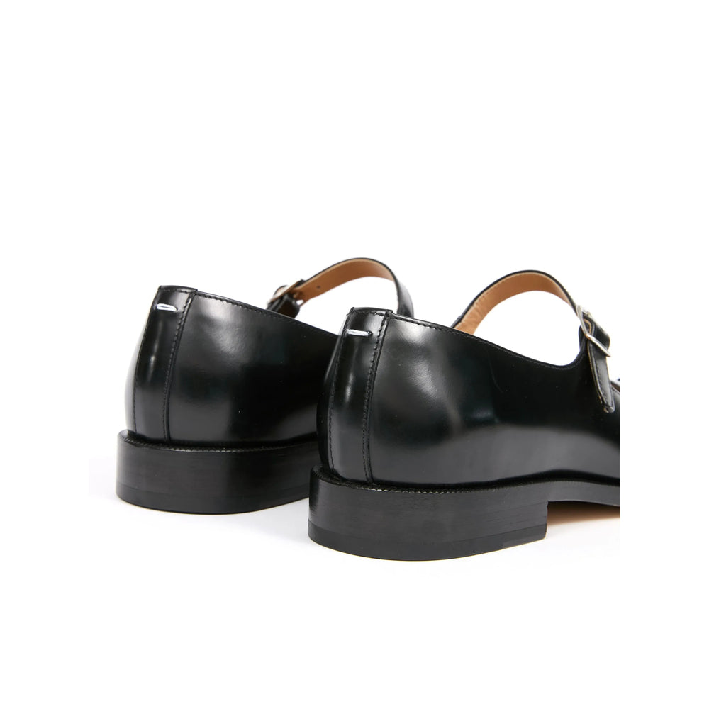 Shoe Maison Margiela Black Calf Leather: 100