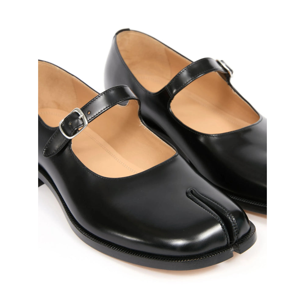 Shoe Maison Margiela Black Calf Leather: 100