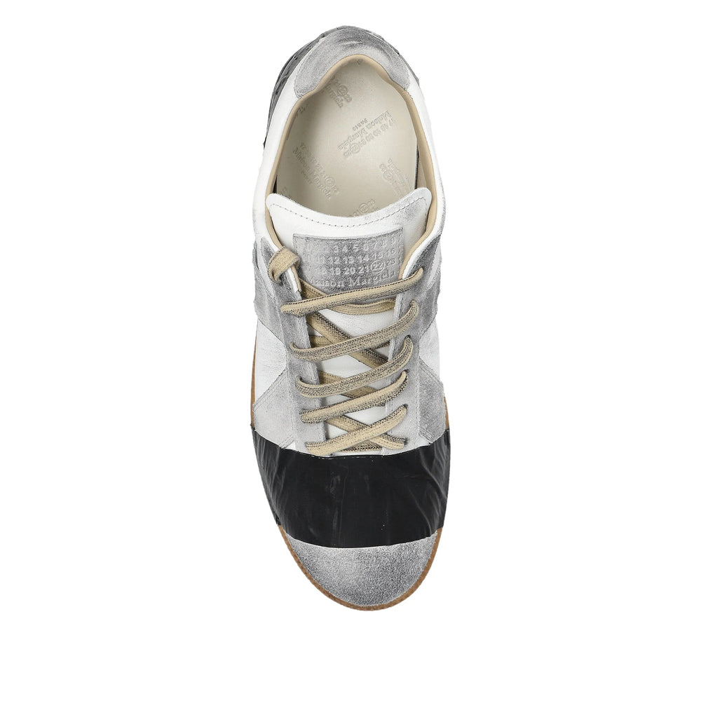 Sneaker Maison Margiela White/black Calf Leather
