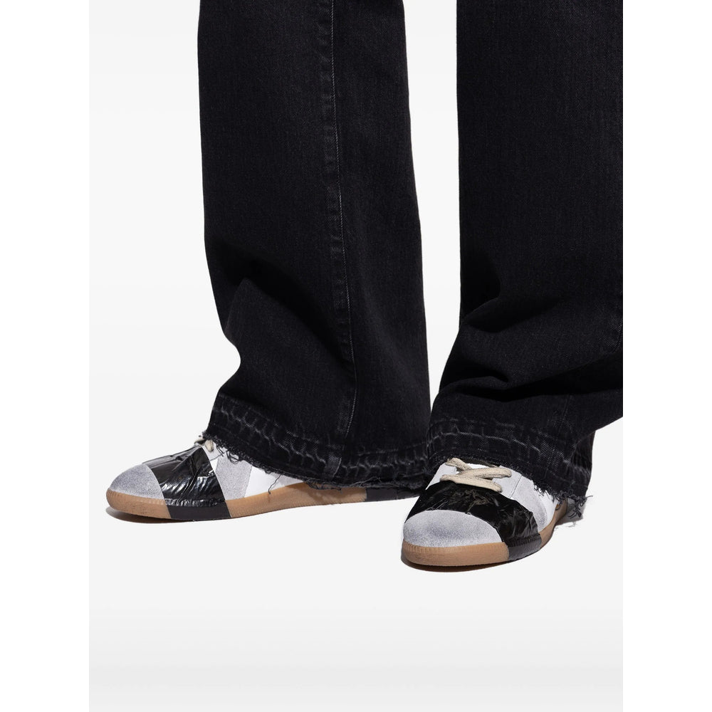 Sneaker Maison Margiela White/black Calf Leather