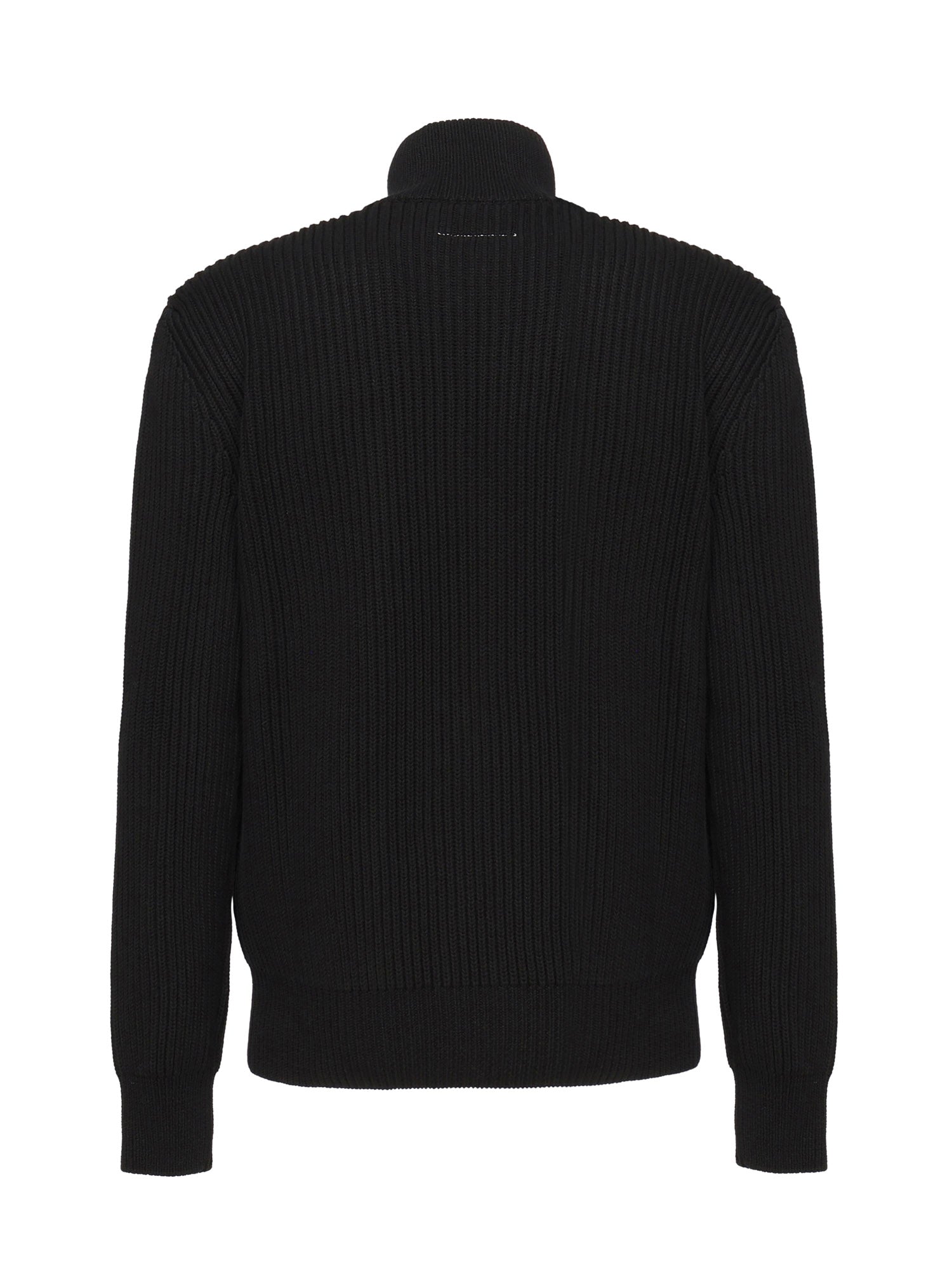 Mm6 Maison Margiela Jackets Black Cotton