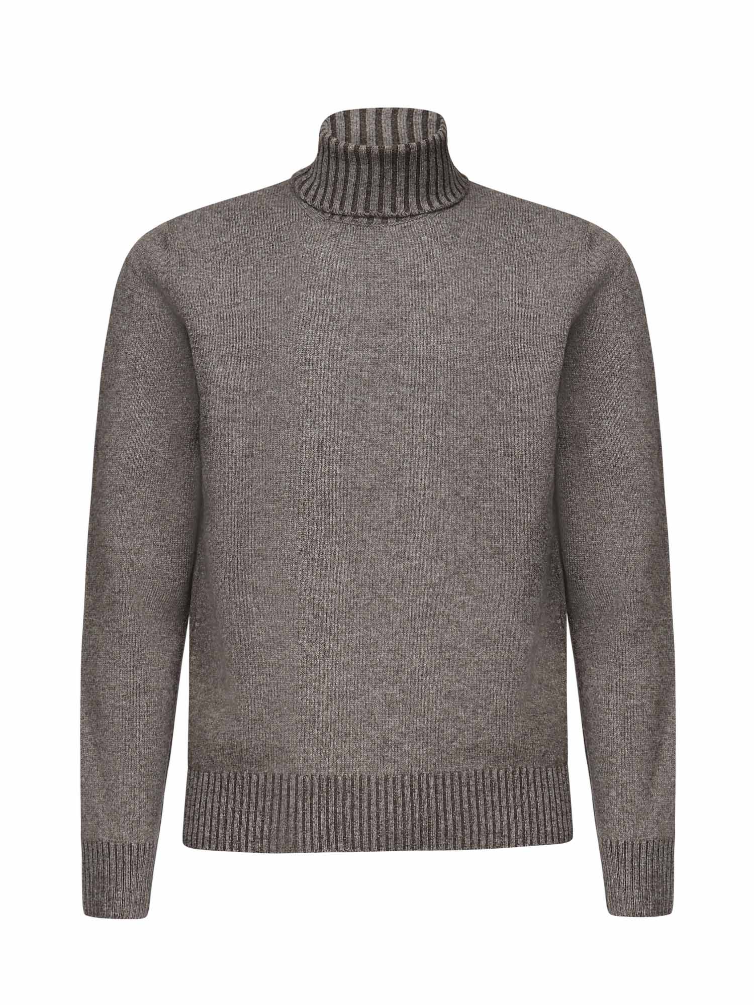 GALIANO Sweaters Beige Virgin Wool