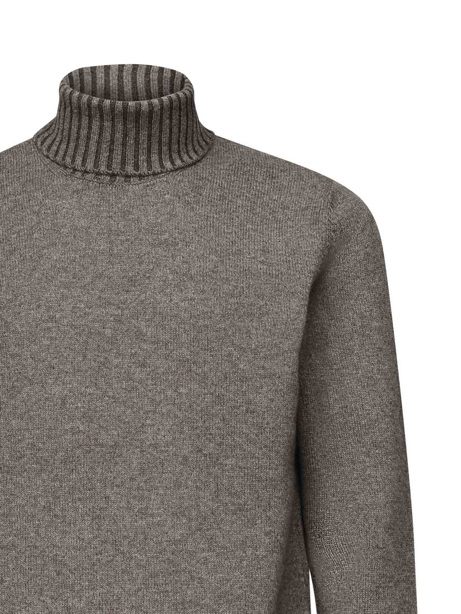 GALIANO Sweaters Beige Virgin Wool