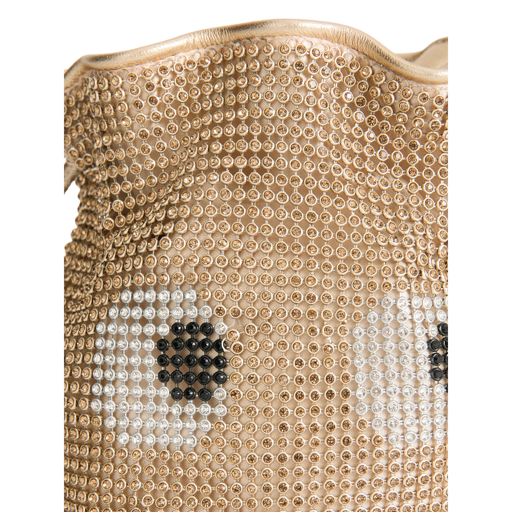 Bag Anya Hindmarch Gold Calf Leather: 100