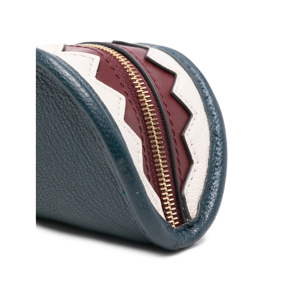 Small Leather Goods Anya Hindmarch Blue Calf Leather: 100