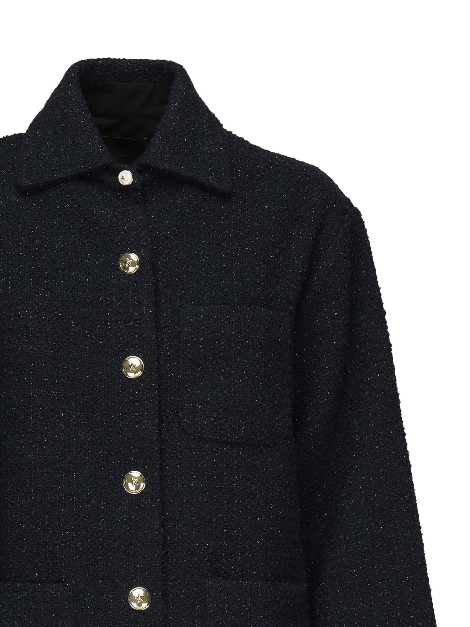 Pinko Jackets Blue Polyester