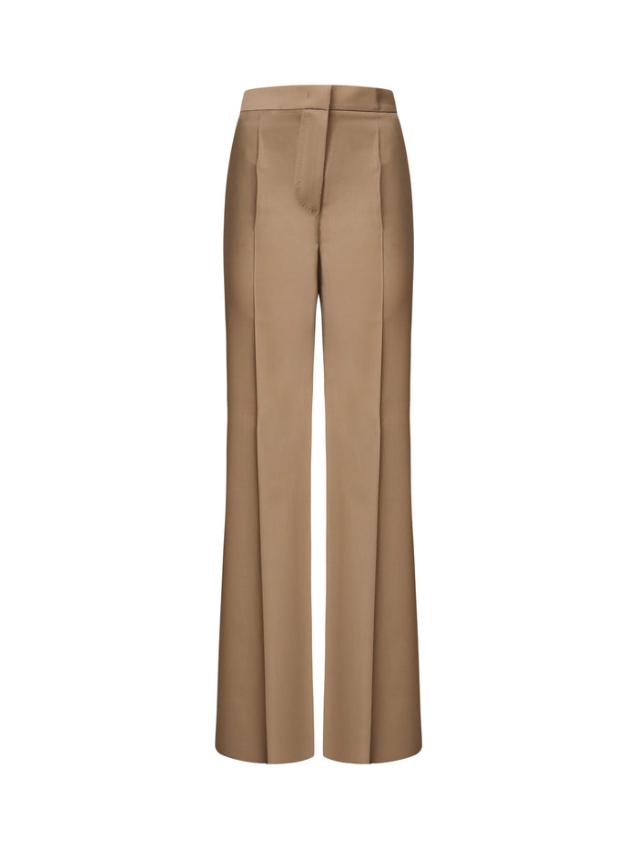 Max Mara Rtw Hazelnut Virgin Wool