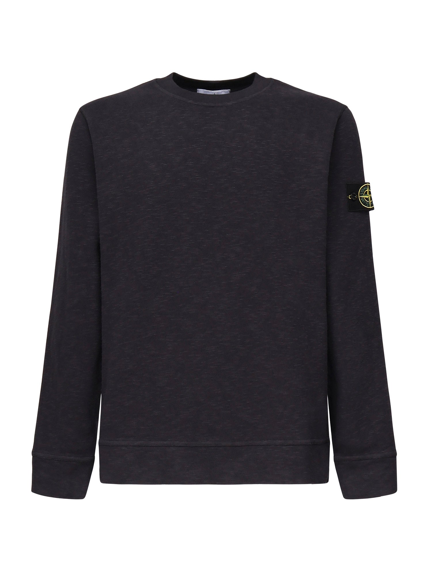 Stone Island Sweaters Blue Cotton