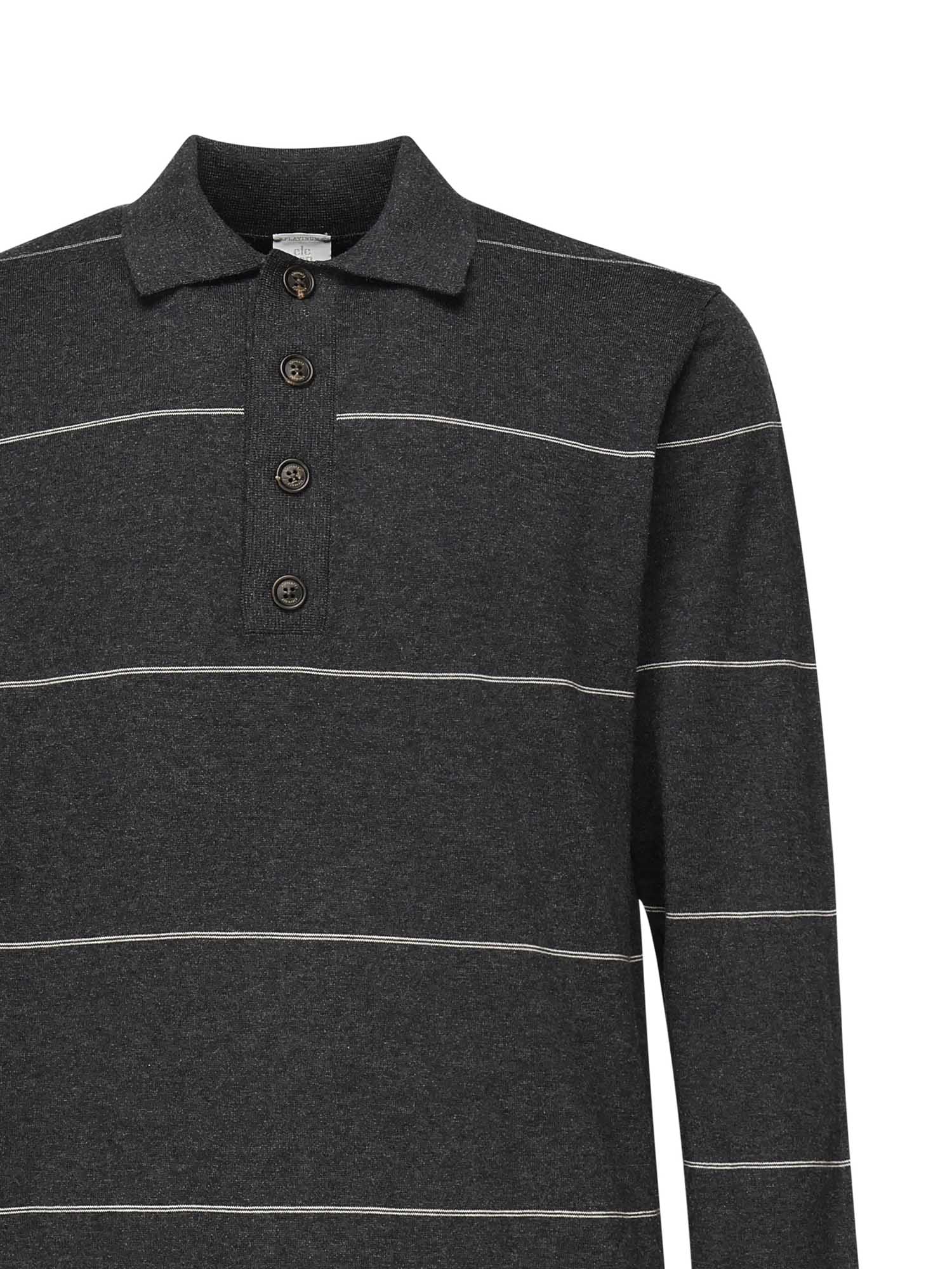 Eleventy Sweaters Grey And Sand Cotton