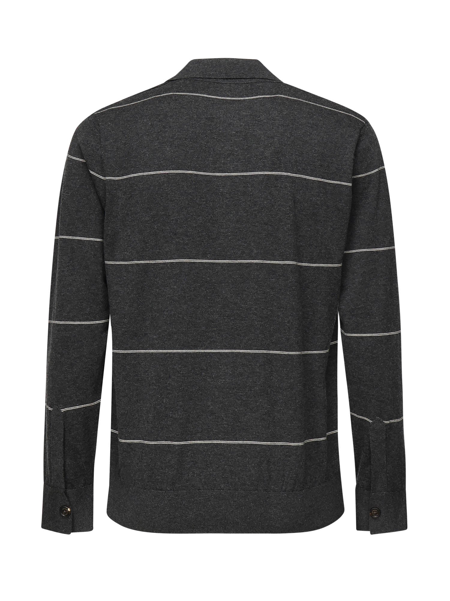 Eleventy Sweaters Grey And Sand Cotton