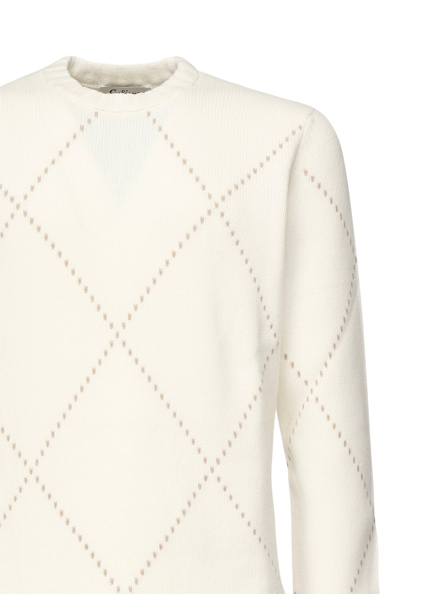 Galiano Sweaters White Virgin Wool