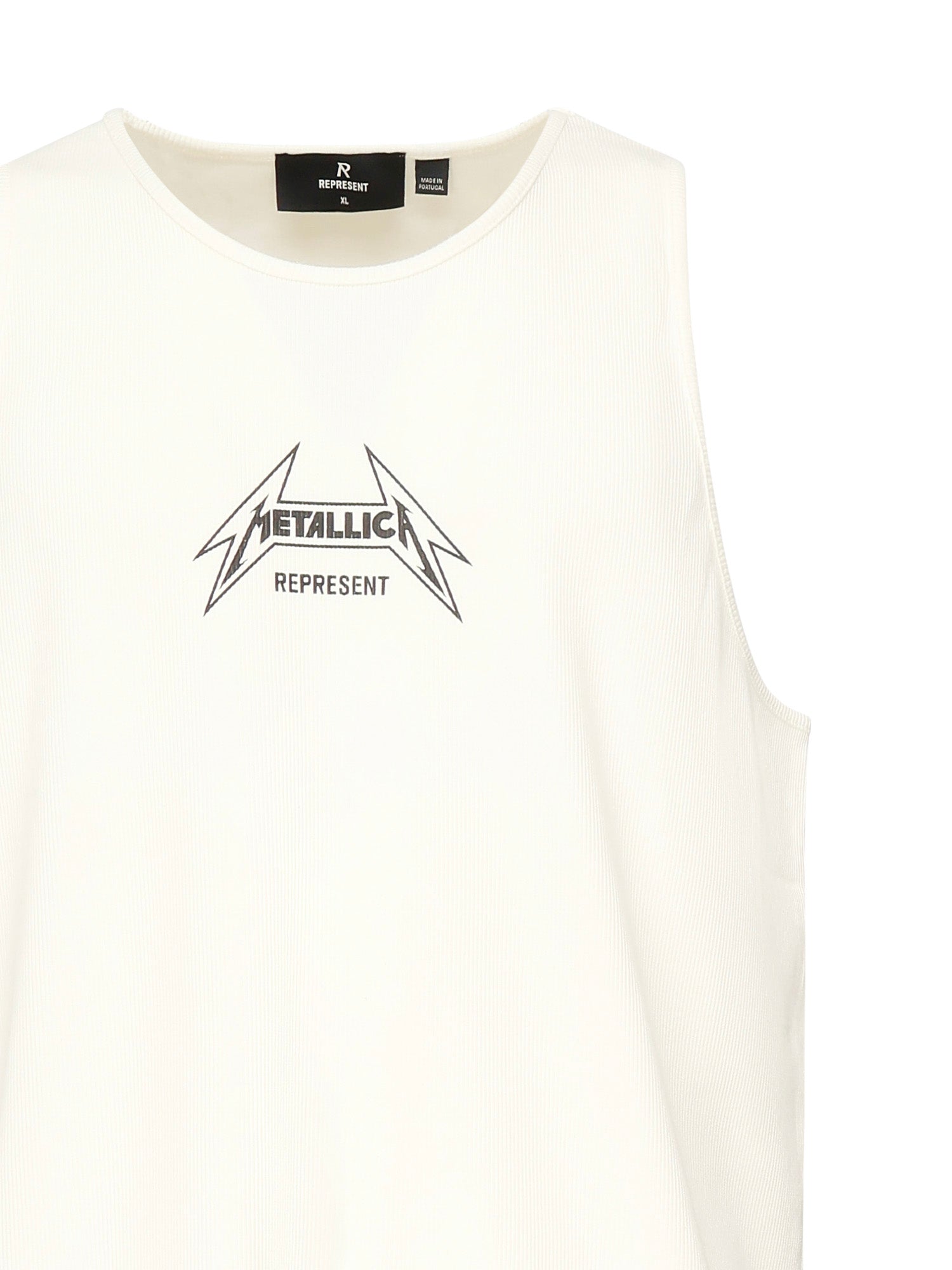 Represent T-shirts and Polos Flat White Cotton