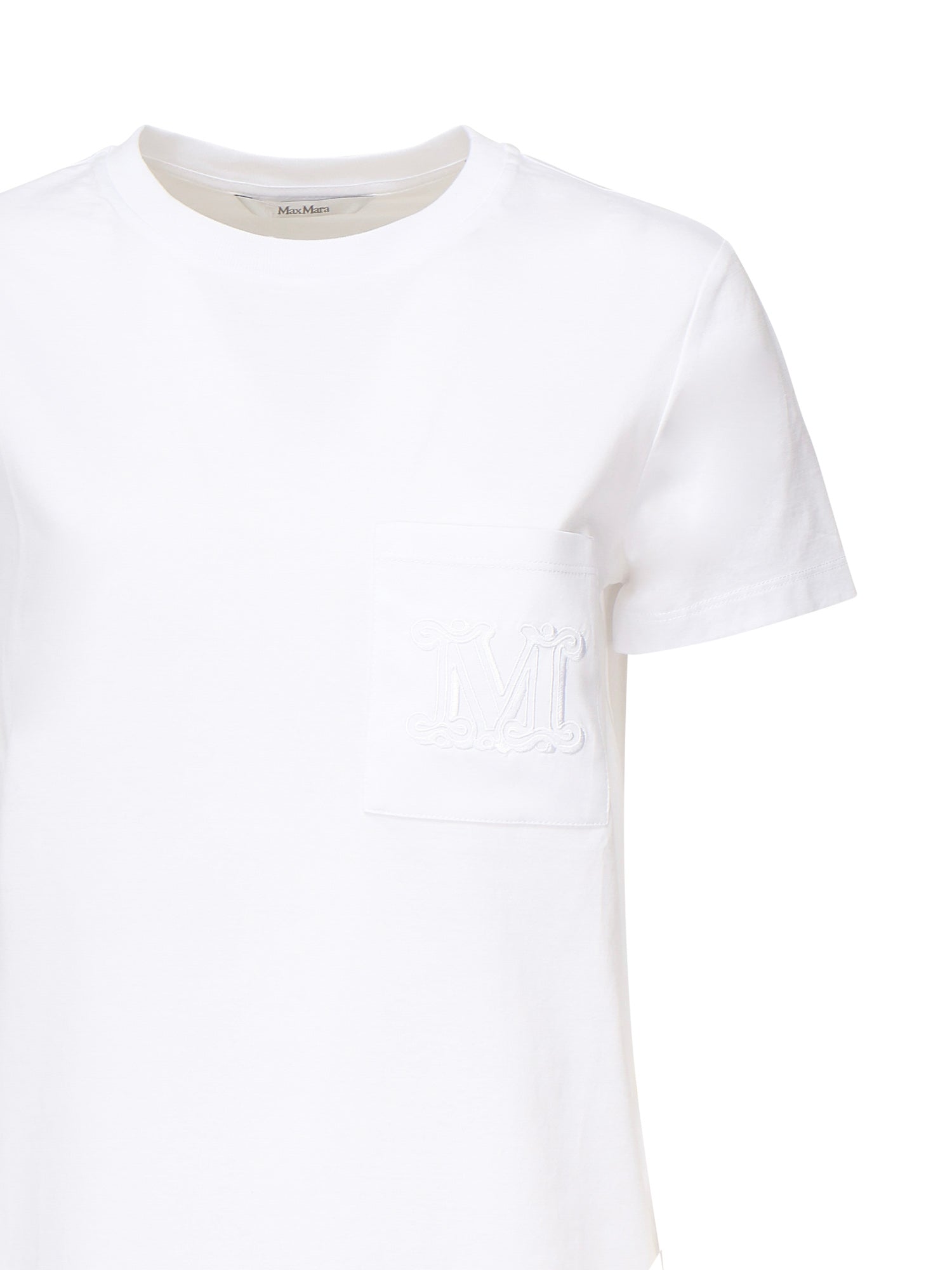Max Mara T-shirts and Polos White Cotton