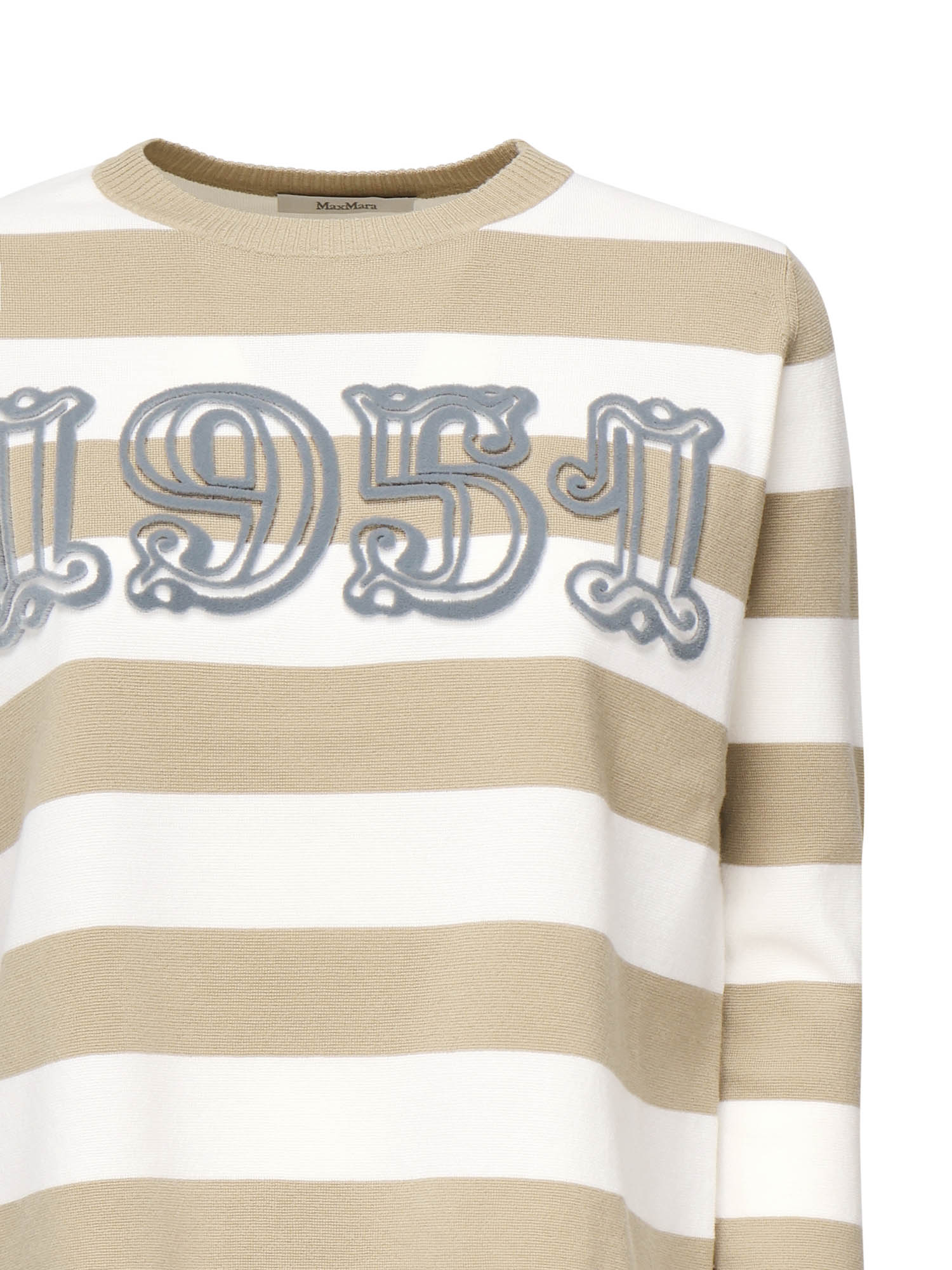 Max Mara Sweaters Sand Virgin Wool
