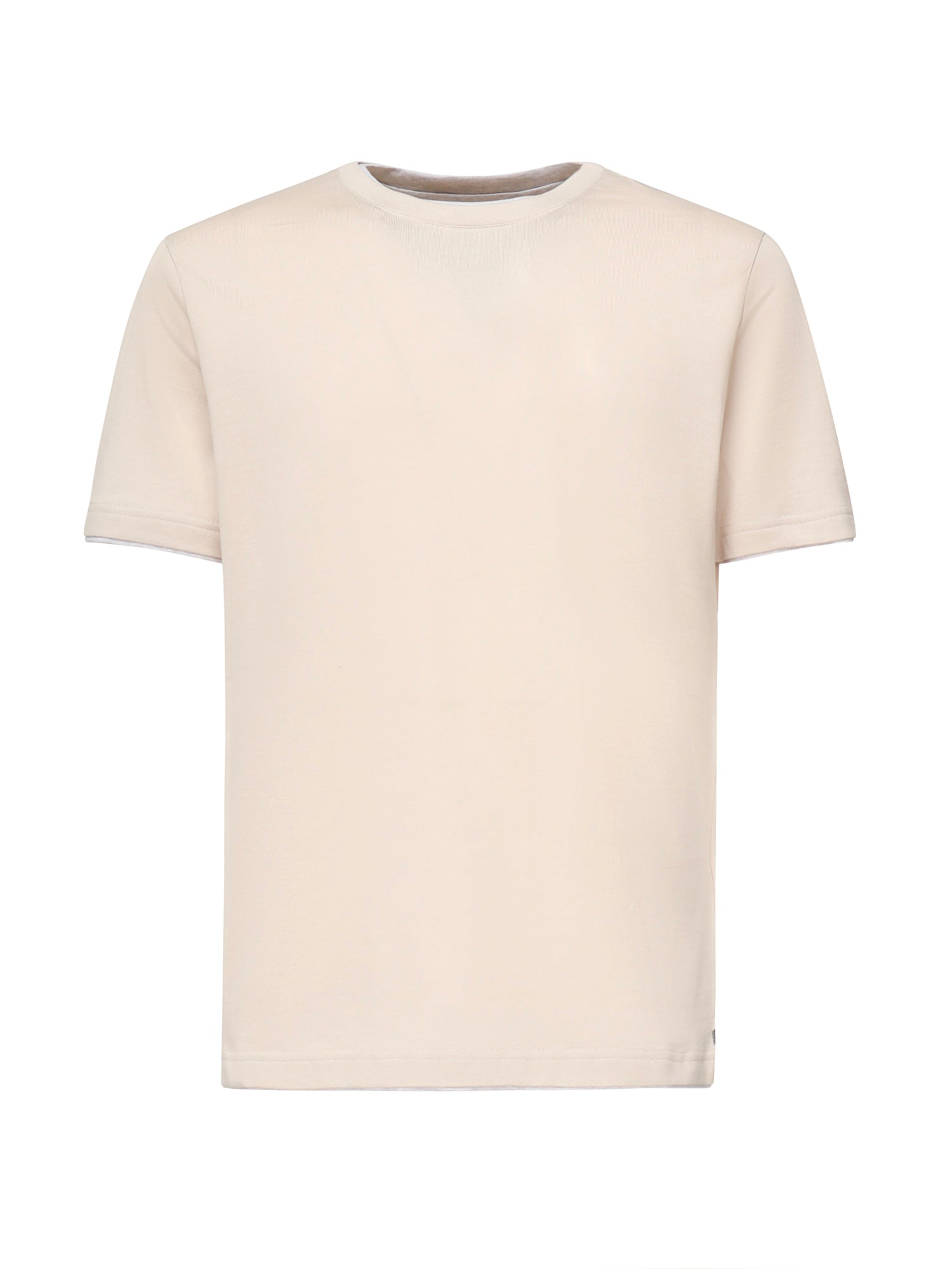 Eleventy T-Shirts And Polos Sand/gray Cotton
