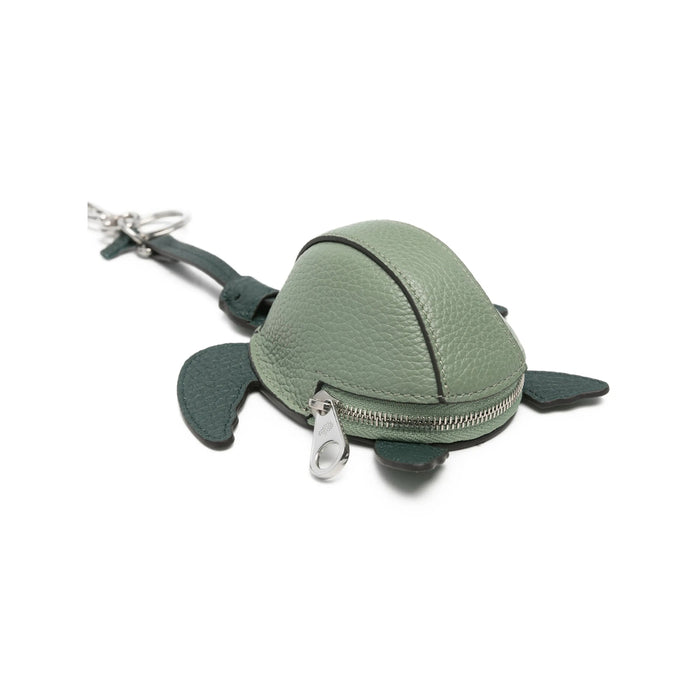 Keyring Mulberry Green Calf Leather: 100. Keyrings