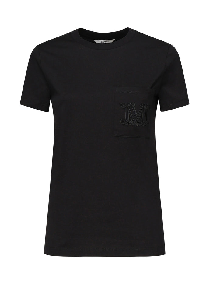 Max Mara T-shirts and Polos Black Cotton
