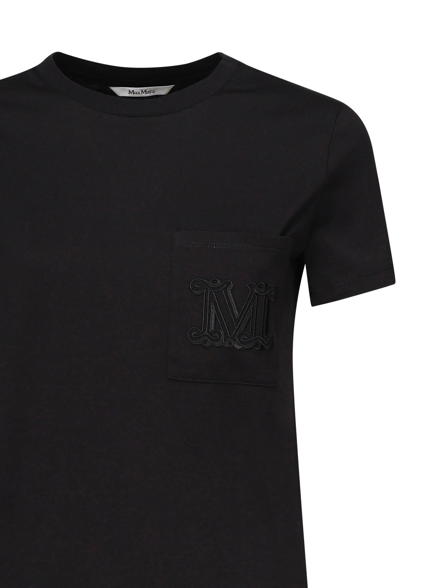 Max Mara T-shirts and Polos Black Cotton