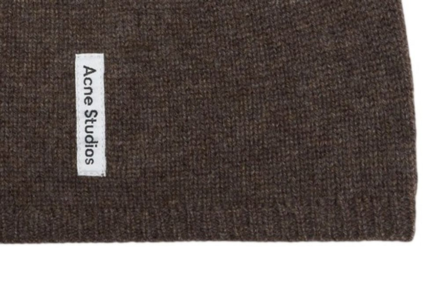 Acne Studios C40460-BZH Cashmere beanie in brown