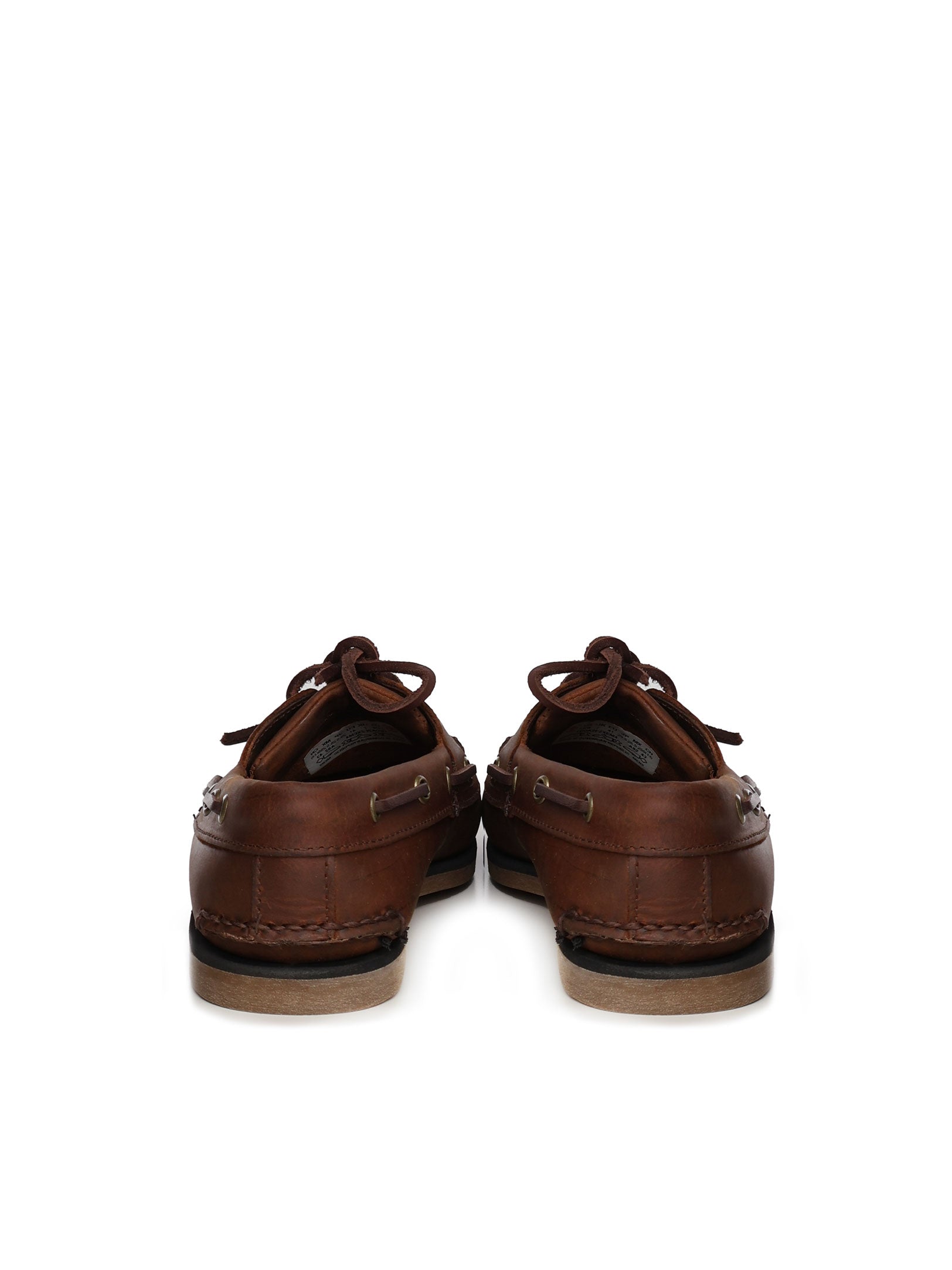 Timberland Flat Shoes Brown Leather