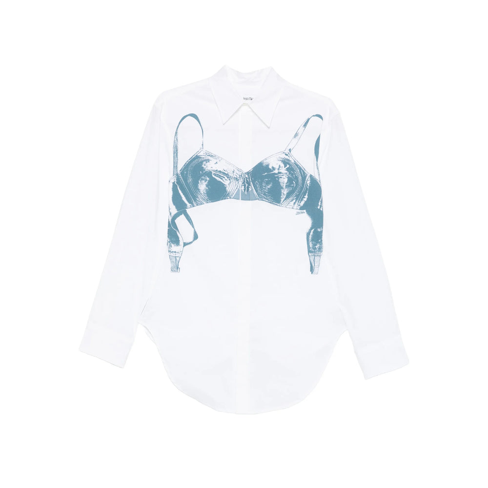 Shirt Jean Paul Gaultier White/blue Cotton: 97