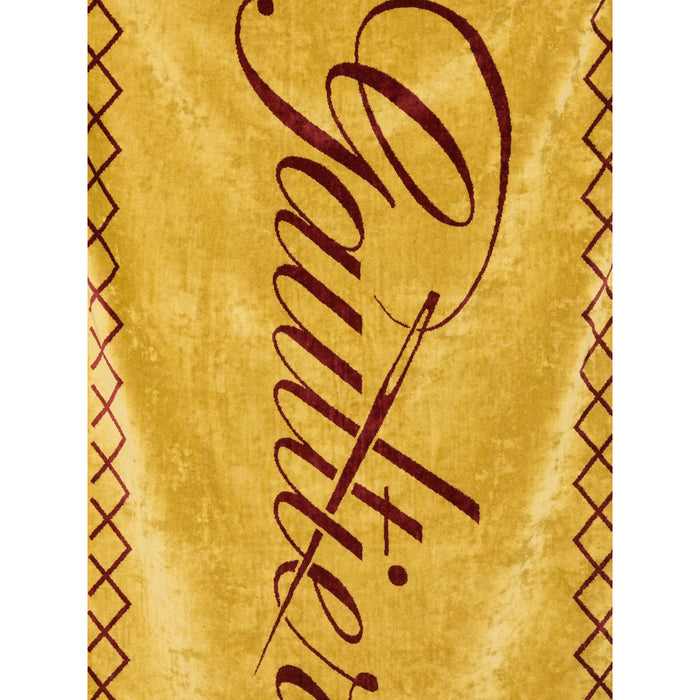 Beach Towel Jean Paul Gaultier Yellow/red Cotton: 100. Towels