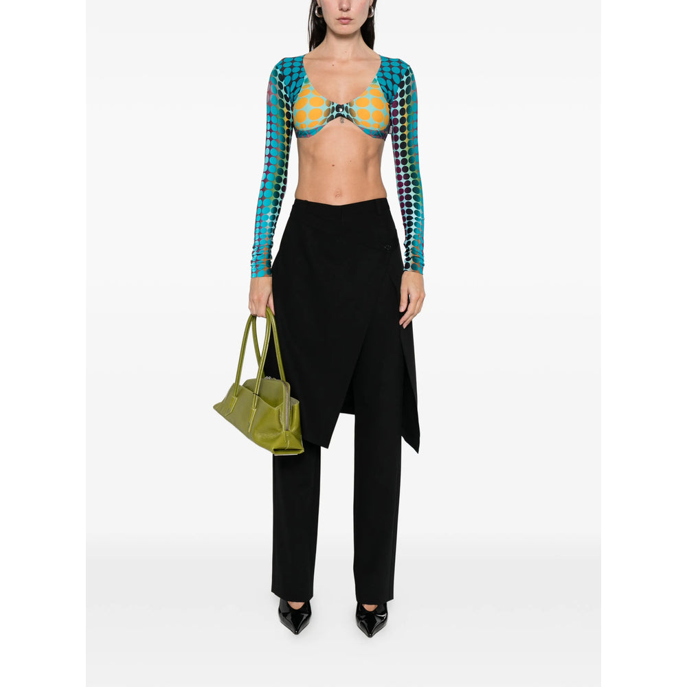Top Jean Paul Gaultier Blue/purple Polyamide: 80. Tops